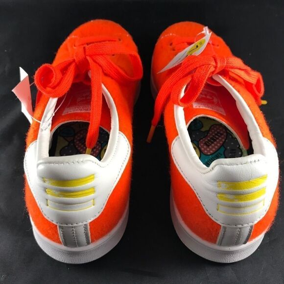 Very Rare PHARRELL Williams Adidas Stan Smith TNS Orange Tennis Balls - Picture 3 of 13